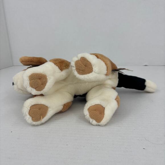 Gund Beagle Puppy Dog Plush Brown Black White with Collar 9 Inch Stuffed 13067 - Picture 7 of 9